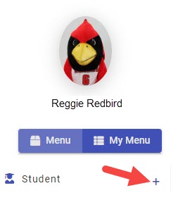 Image of Student menu