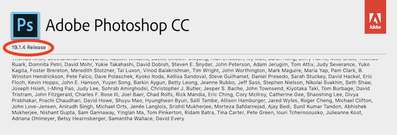 About Photoshop CC on a Windows machine